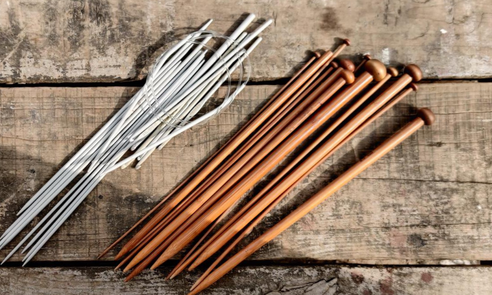 How Different Types of Knitting Needles and Needle Sizes Work