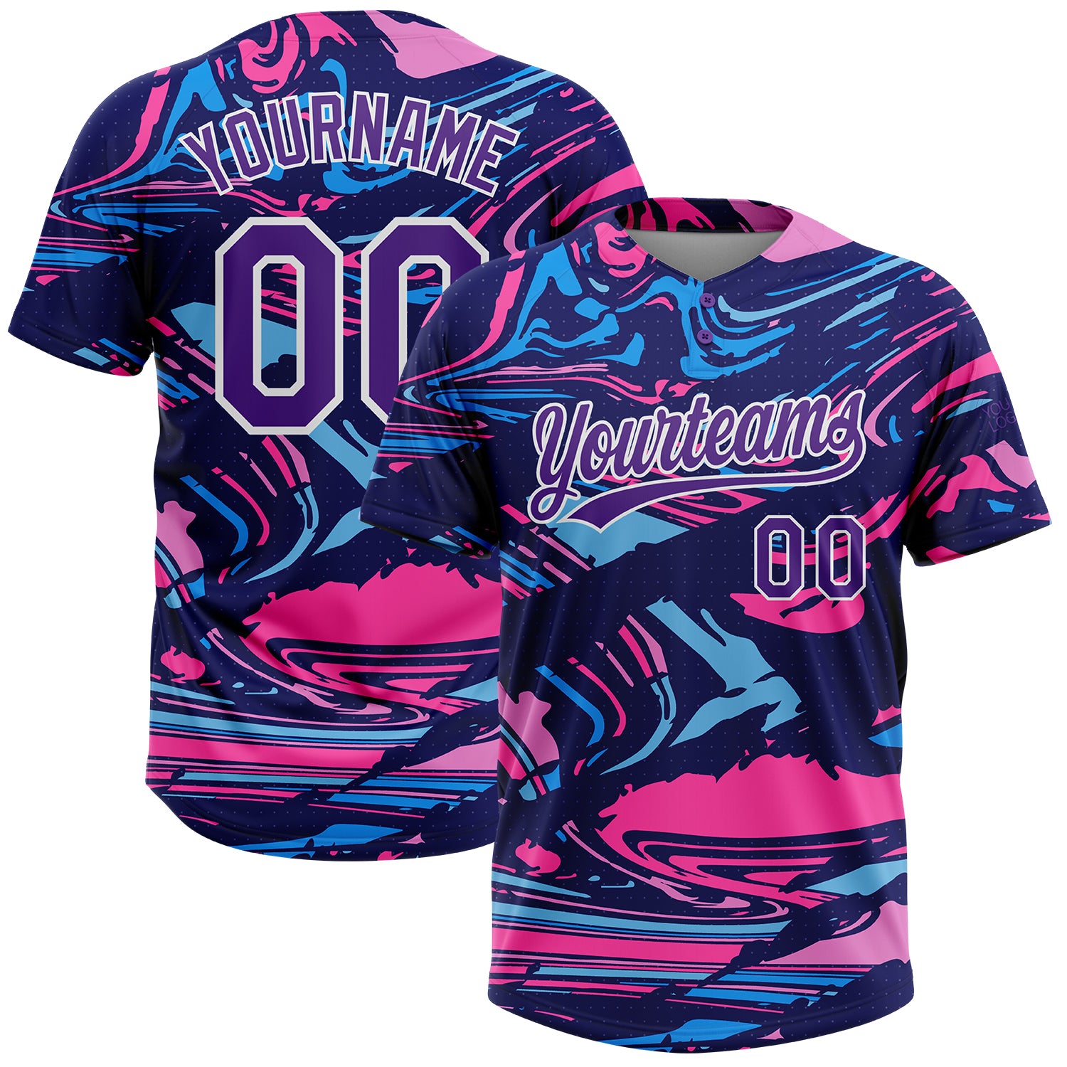 pink softball jersey