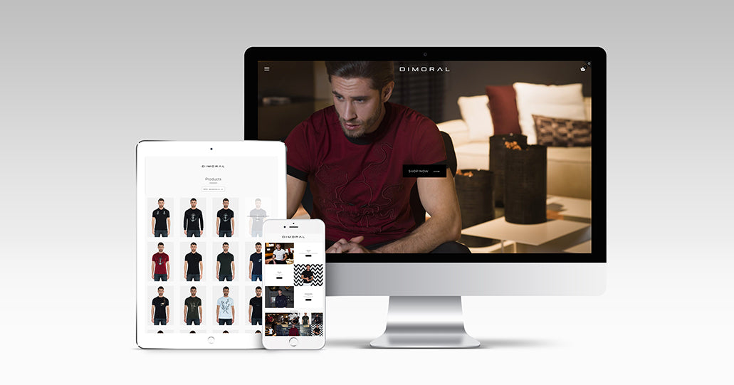 Dimoral webshop Tucreate web design