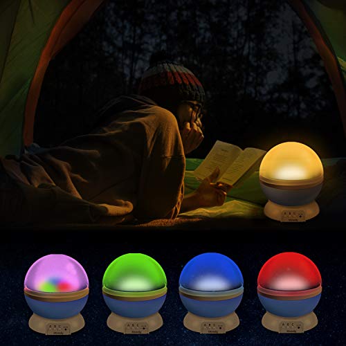 starry night light projector moredig 360 degree