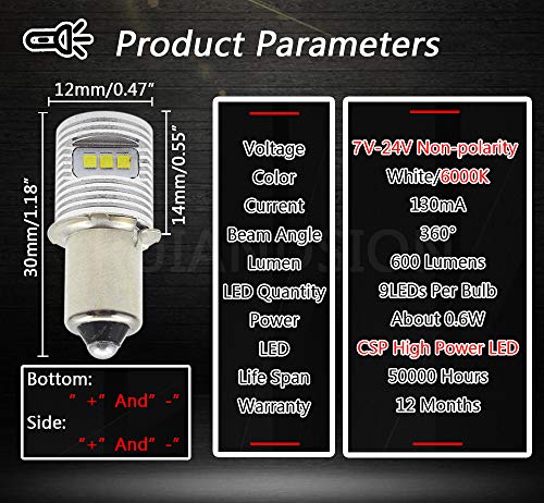 9v flashlight bulb