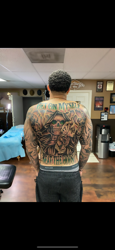 $3000 Full Chest Tattoo (Deposit) – Book RockRollG