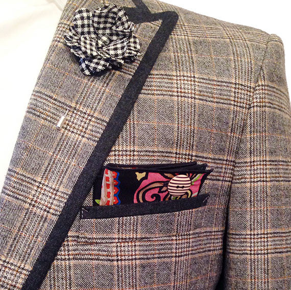 The Detailed Male | Pocket Squares, Flower Lapel Pins, Button Pins