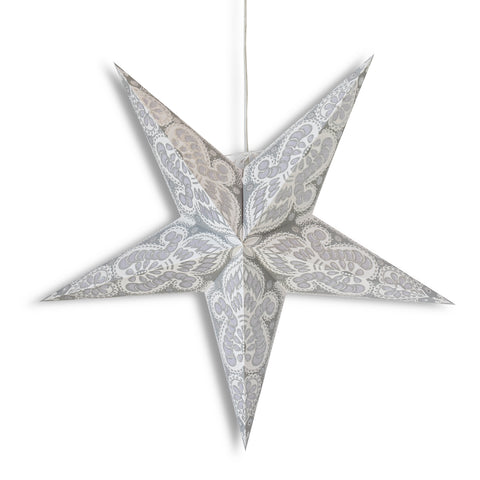 Partymane Glitter Star Hanging Bunting Foam Paper Luxury Xmas