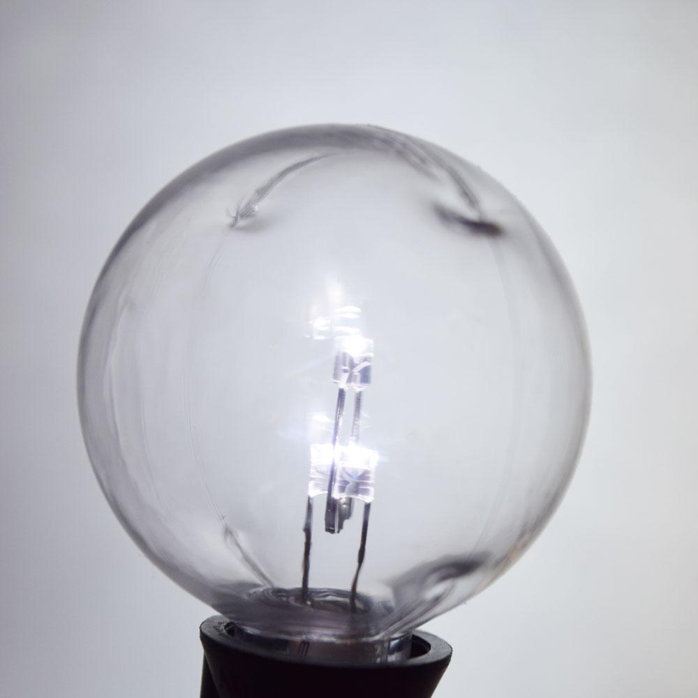 white plastic globe light cover