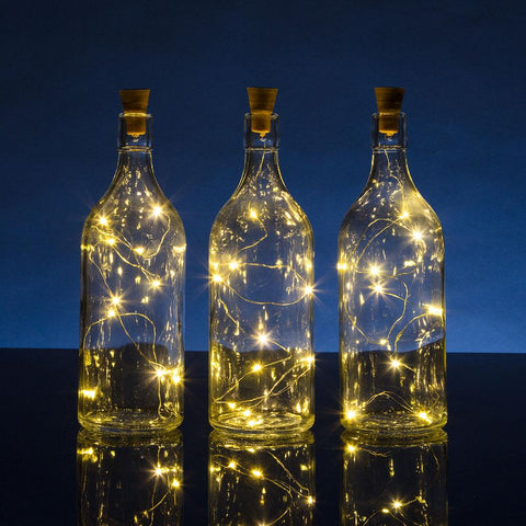 20 Blue LED Micro Fairy Wire String Lights (6ft, Battery Operated) from  PaperLanternStore at the Best Bulk Wholesale Prices. -   - Paper Lanterns, Decor, Party Lights & More