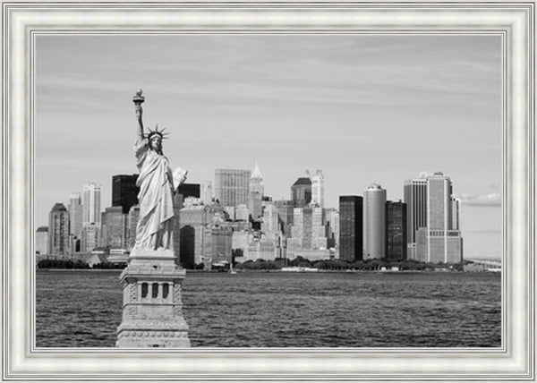 Statue of Liberty, New York - Black & White