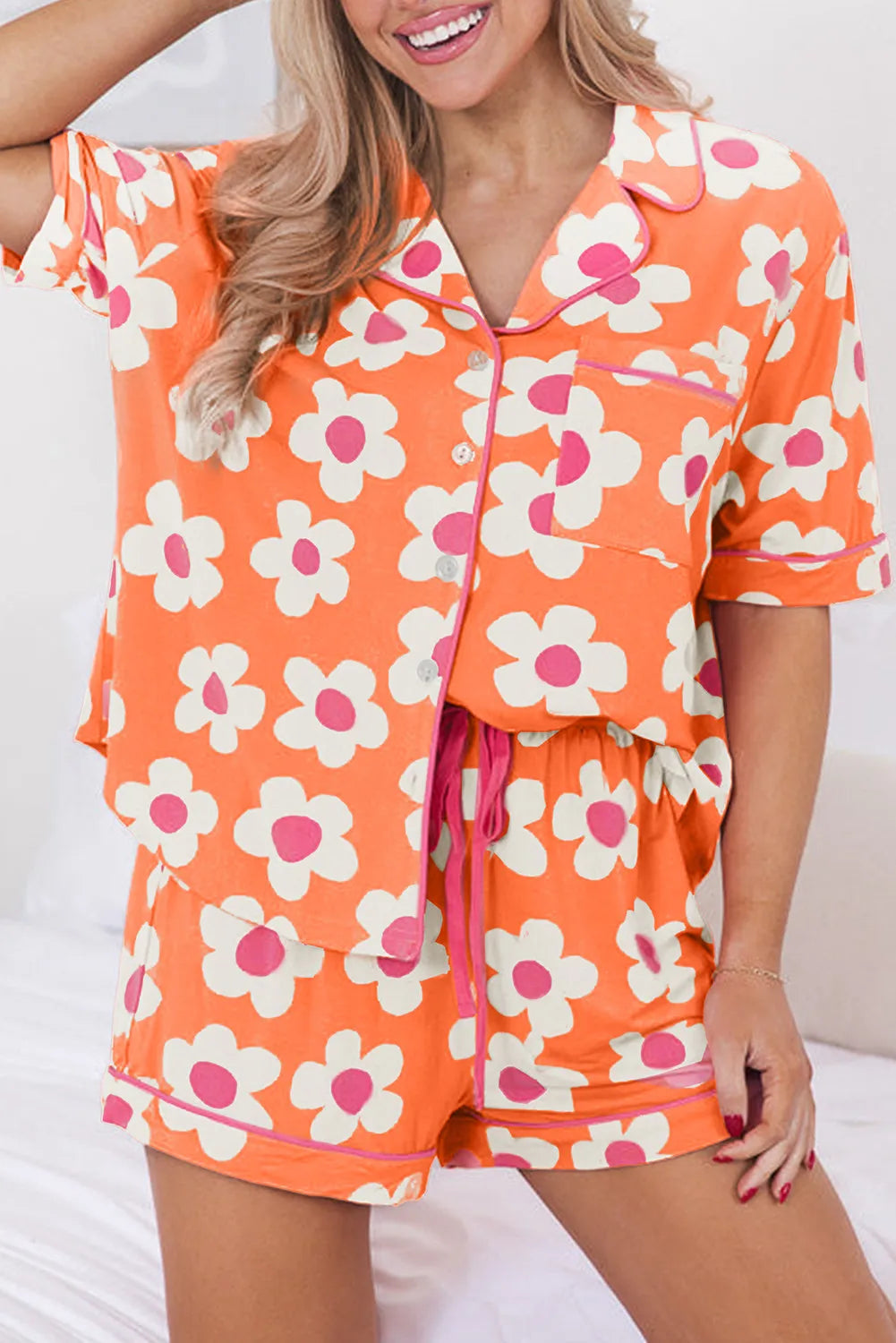  Daisy PJ Set - 3 Colors- Restock! 