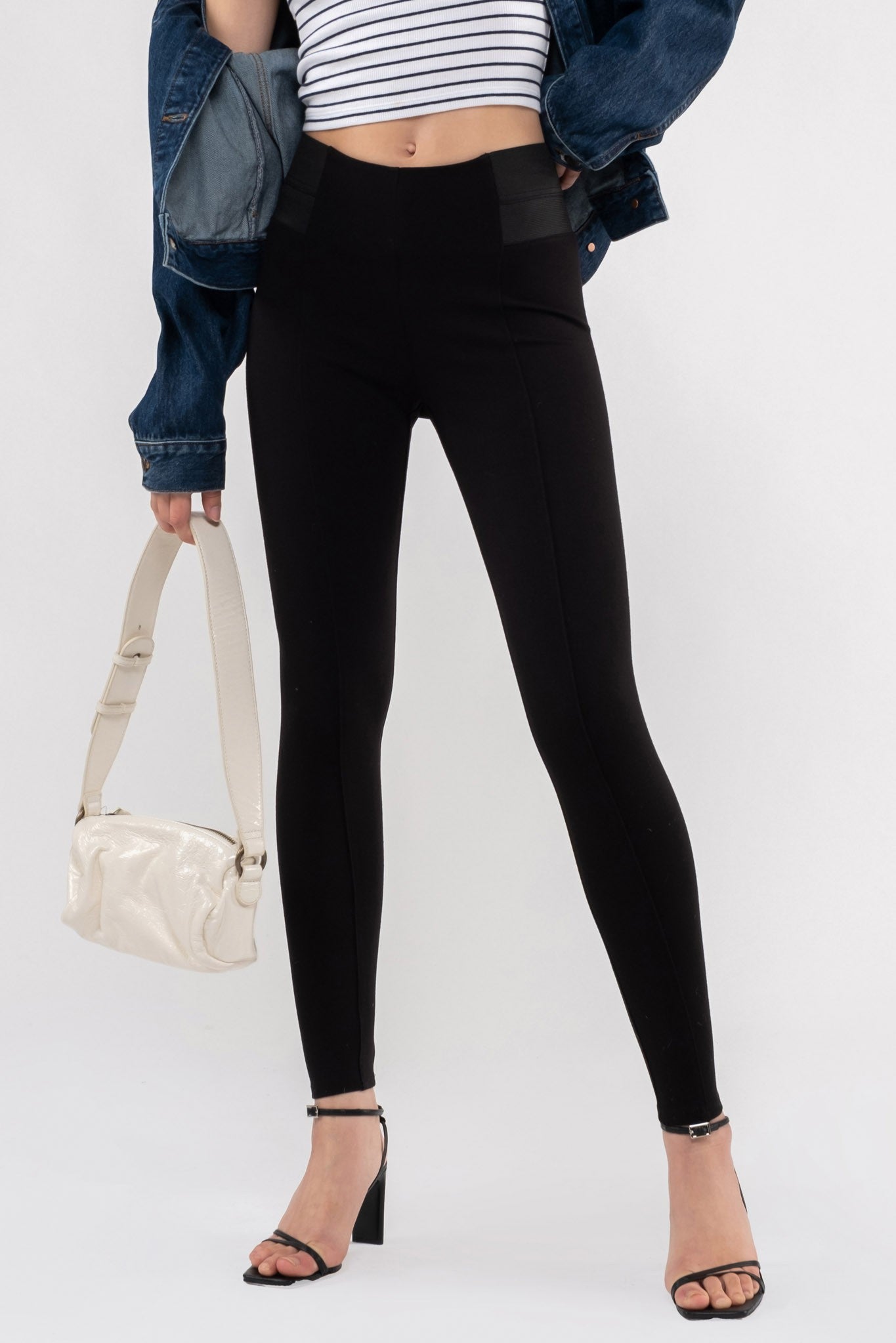  Sandra Side Elastic Skinnies 