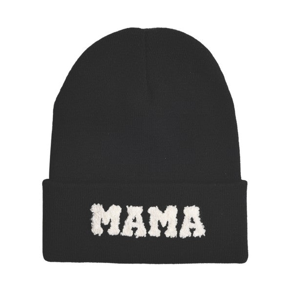  Mama Knit Beanie - 2 Colors 