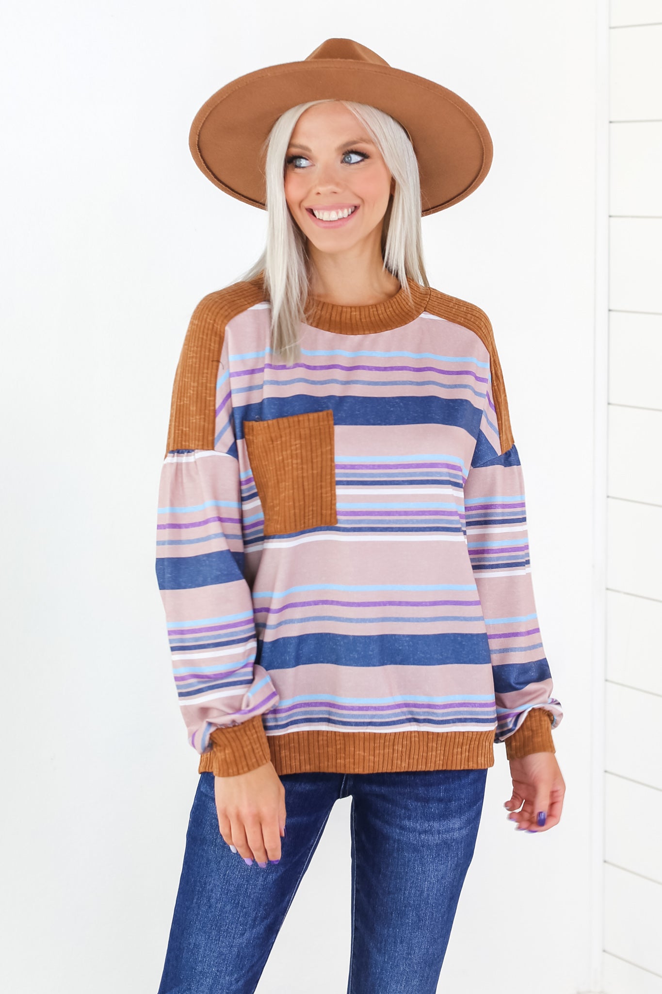  Arnold Striped Pullover 