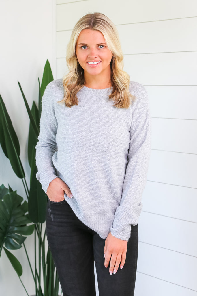 Cozy Mood Knit Sweater - 2 Colors