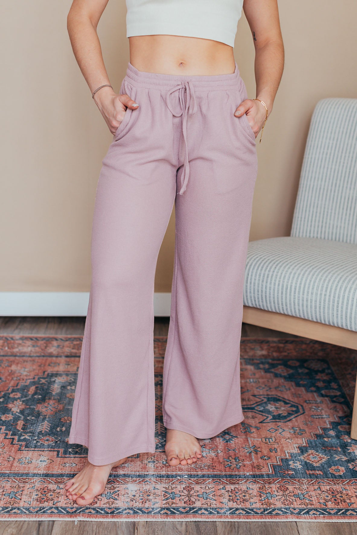  Laney Wide Leg Lounge Pants 