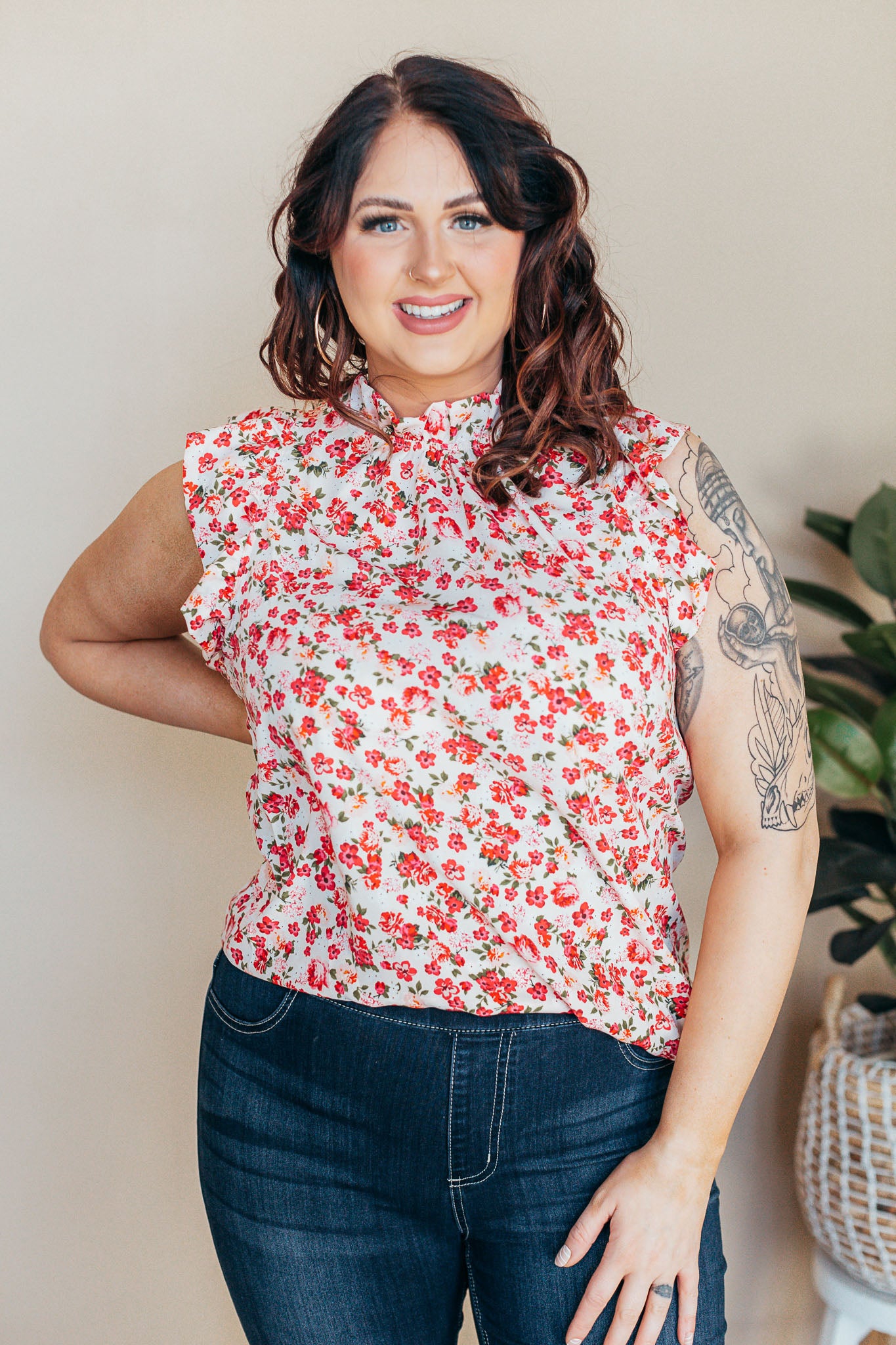  Lorie Floral Top 