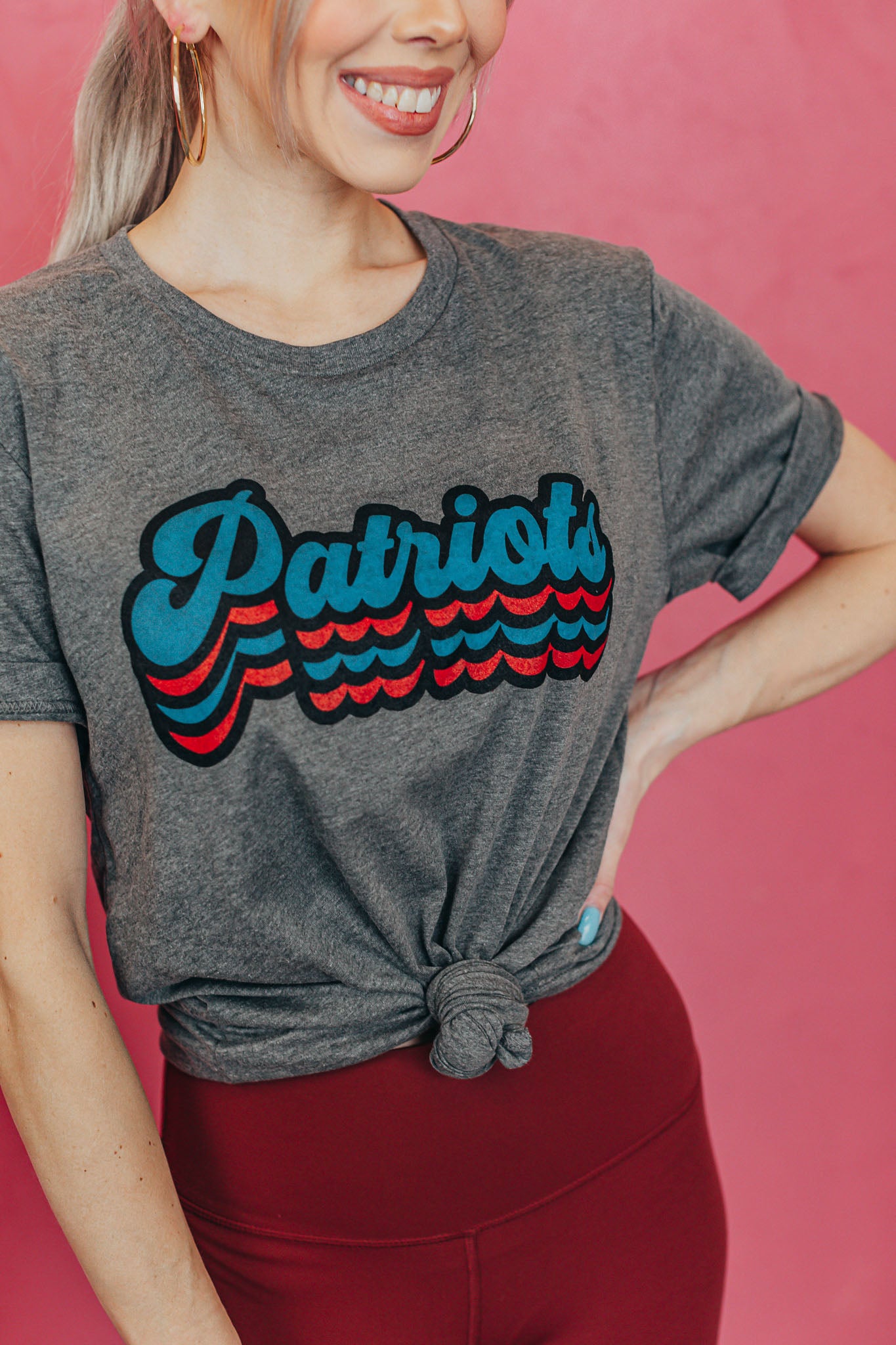  Retro Patriots Crew Neck Tee 