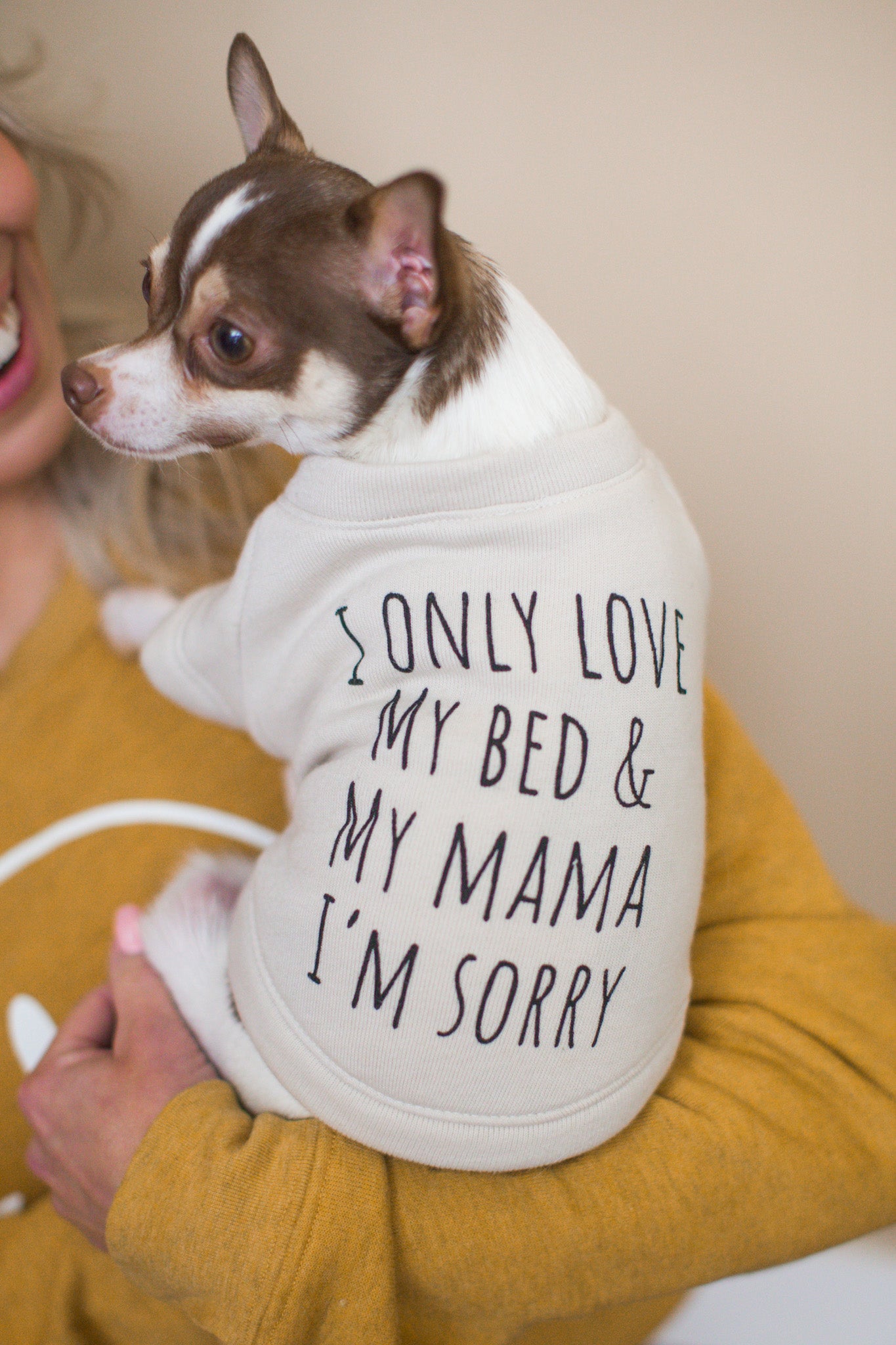  Oat Collective | Only Love My Bed Pet Graphic Sweatshirt 