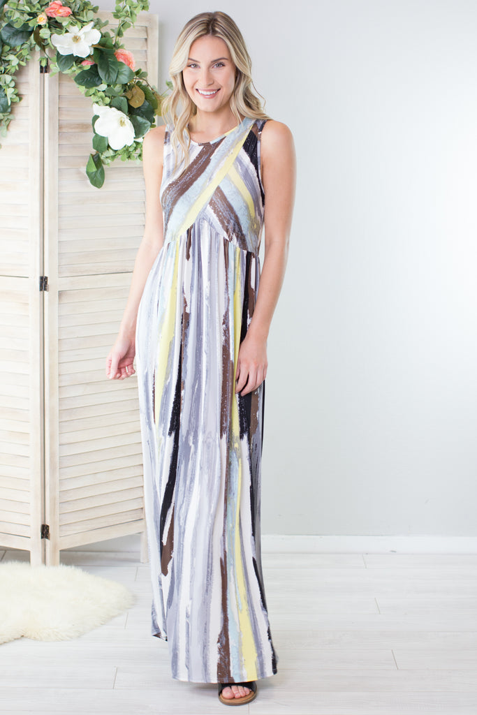 watercolor maxi