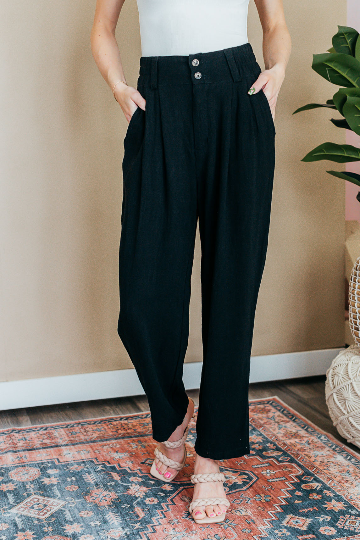  Take A Walk High Waisted Pants - 2 Colors 