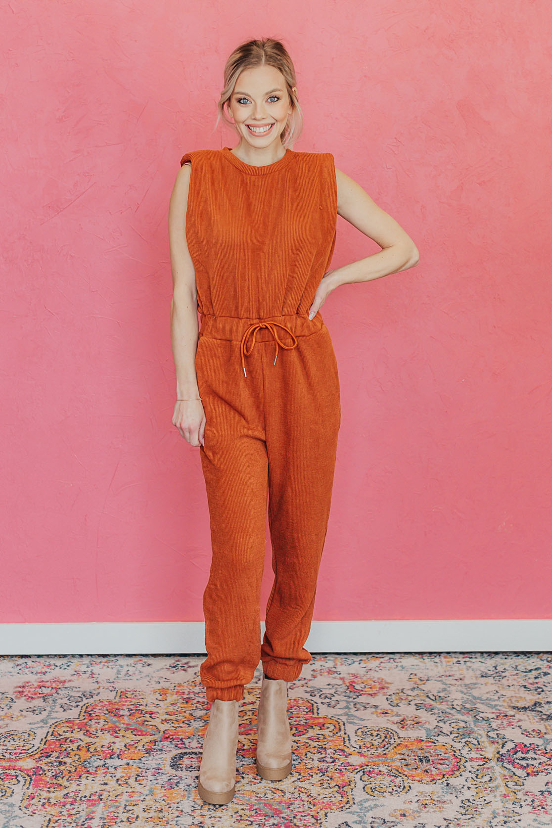  Julia Sleeveless Jumpsuit 