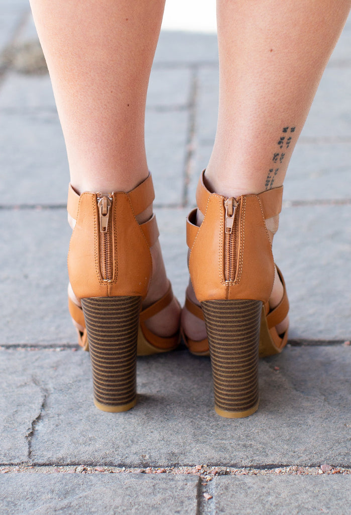 faith strappy heels