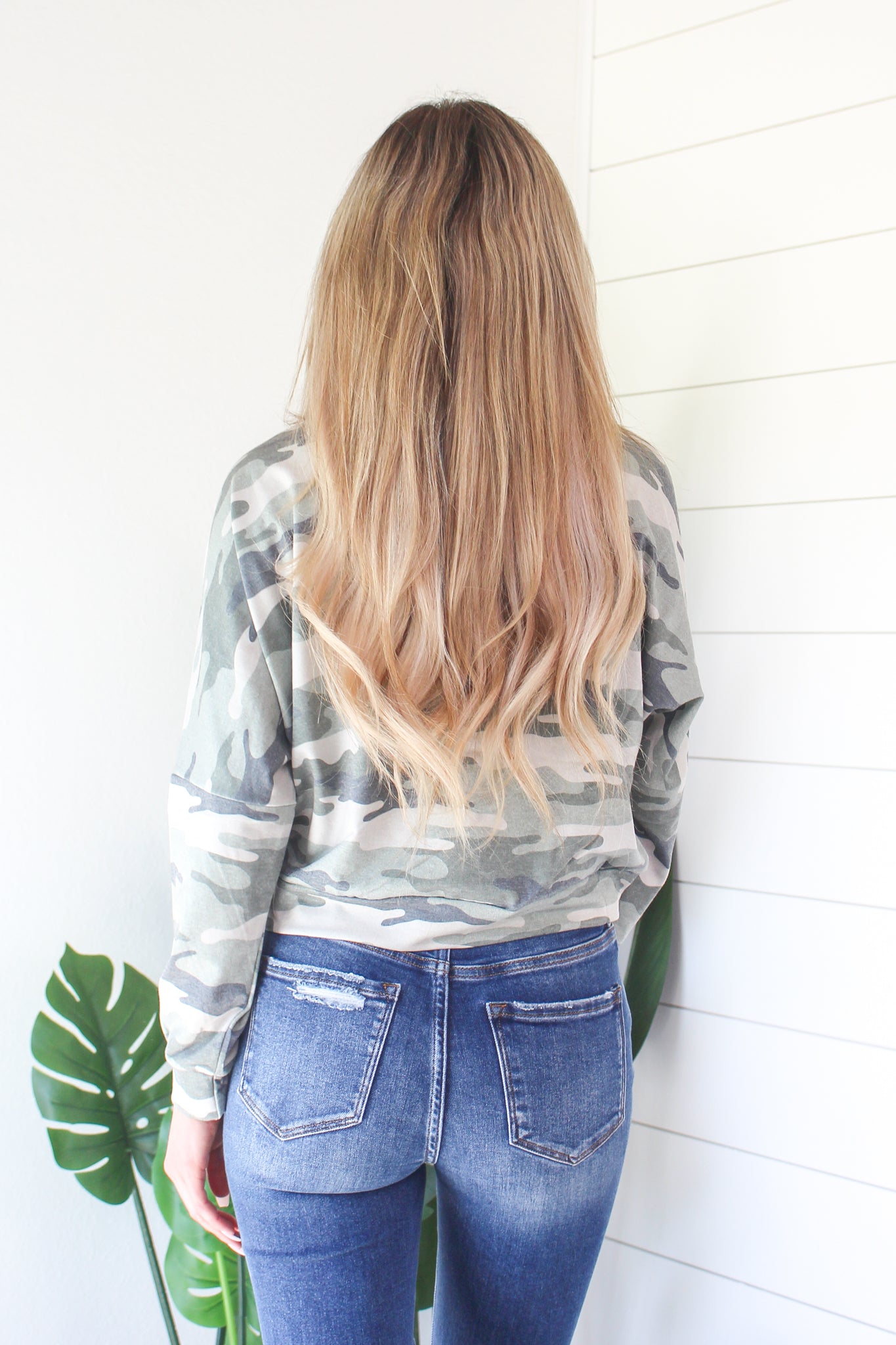 Camo Vintage Pullover