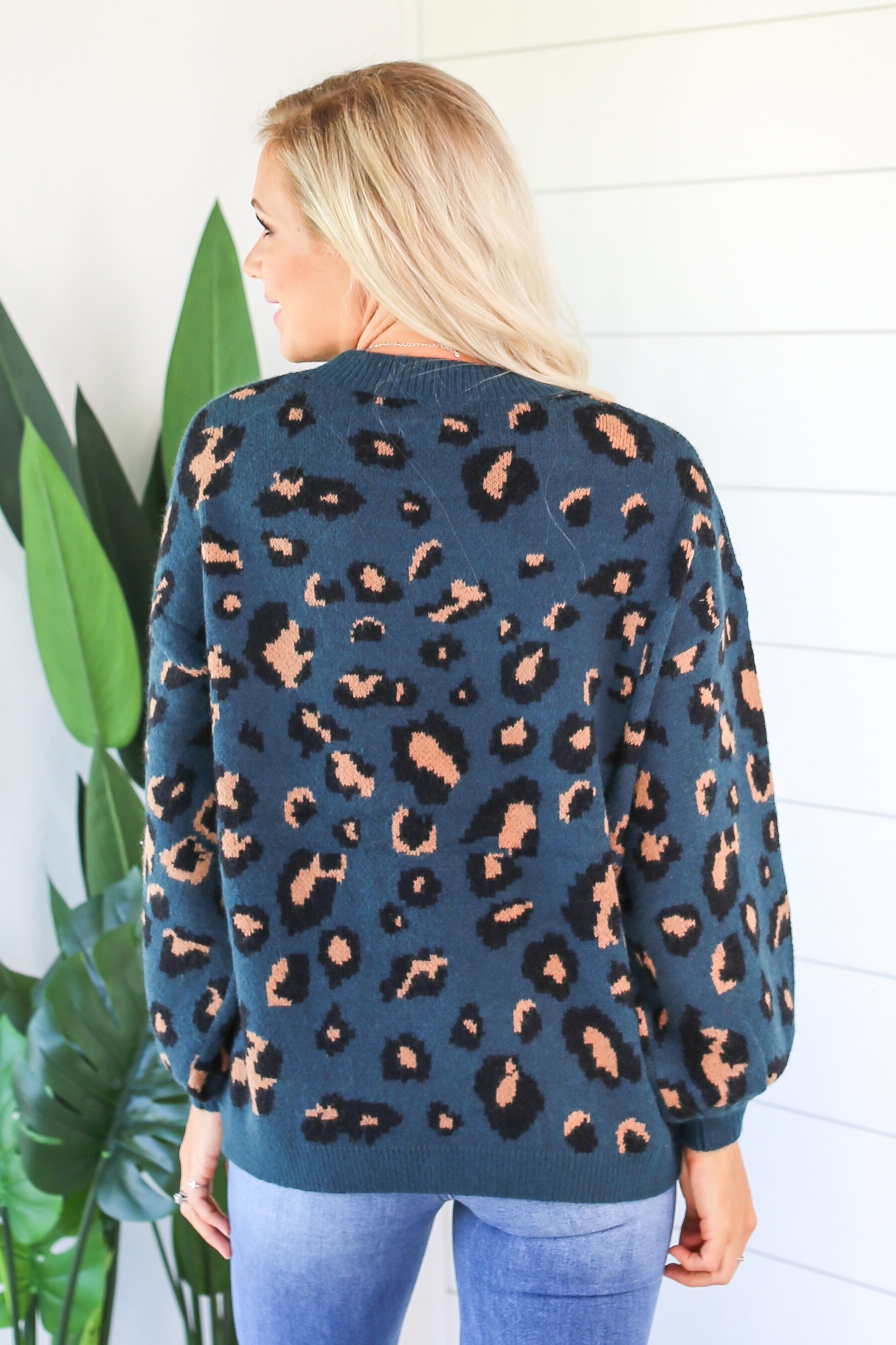 Zuri Leopard Print Sweater - 2 Colors