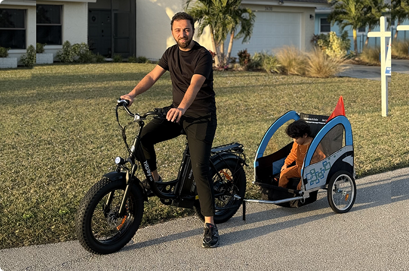 Hiboy EX6 Step-thru Fat Tire Electric Bike