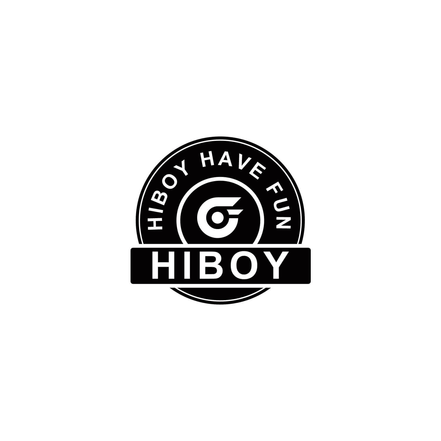 Hiboy标志金属贴纸所有产品- Hiboy