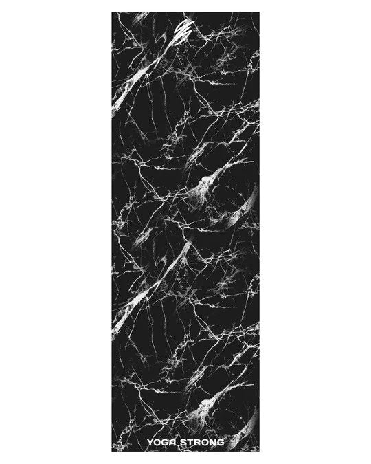 black marble yoga mat