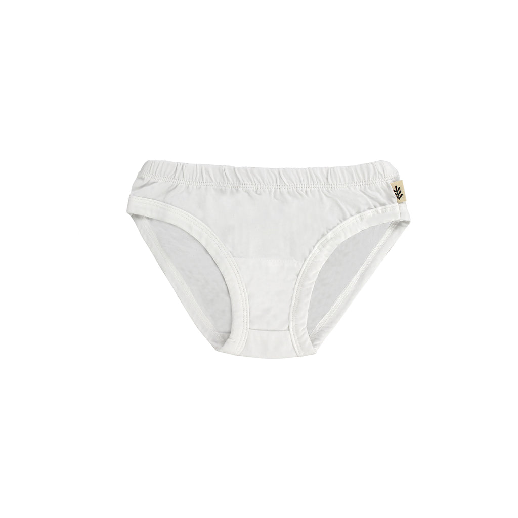  ORGANICKID Girls 100% Organic 100% Cotton Underwear GOTS  Certified Kids Toddler Panties Briefs Pack Of 3