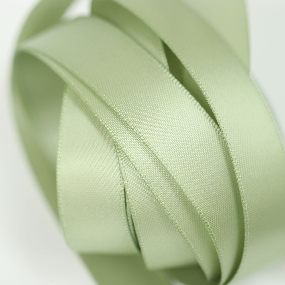 Sage Green Double Faced Satin Ribbon 564