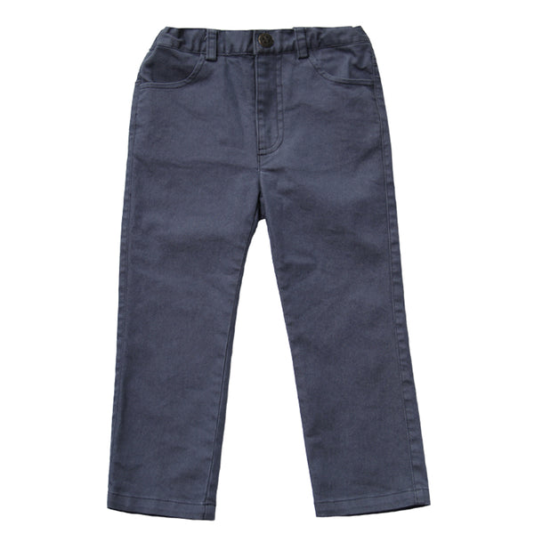 Navy Brushed Stretched Twill Pant for Boys - Best Dressed Tot - Baby ...