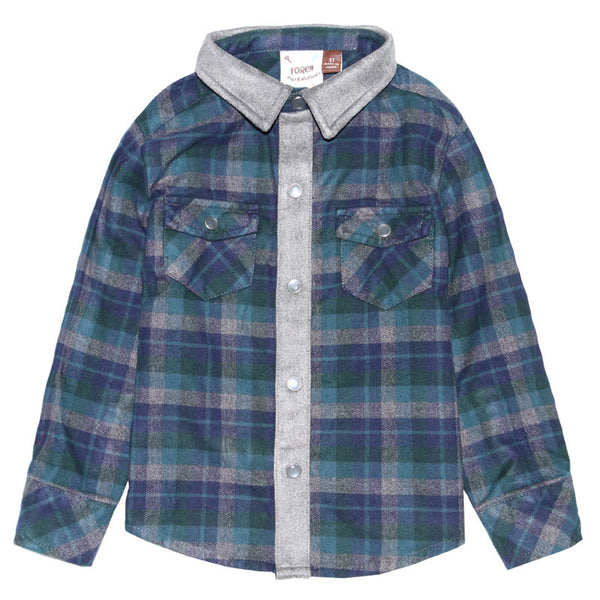 Flannel Plaid Shirt for Boys - Best Dressed Tot - Baby and Children's ...