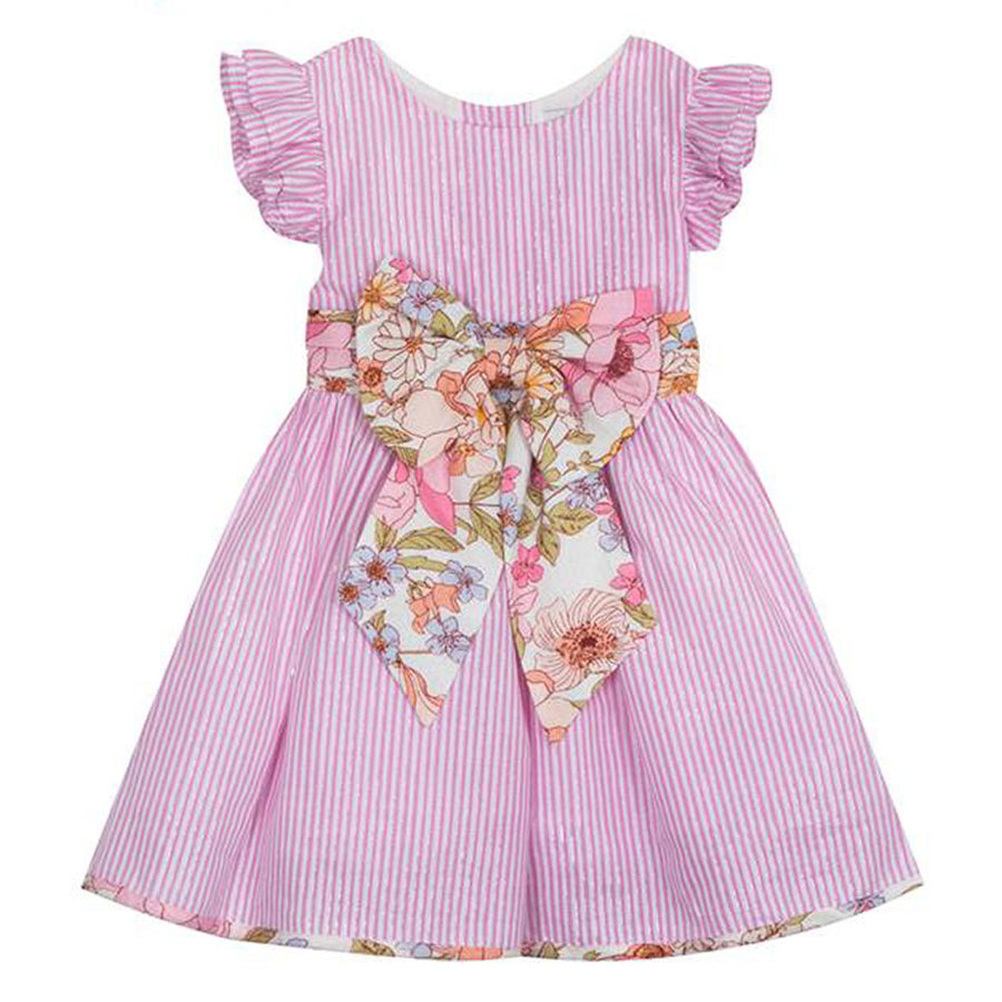 Little Girls Spring Princess Castle Hand Smocked Dress
