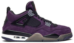 purple suede jordan 4