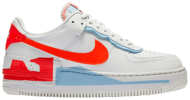 air force shadow orange blue