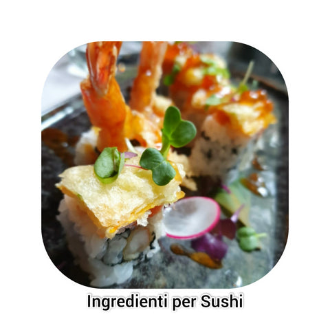 Ingredienti per il Sushi