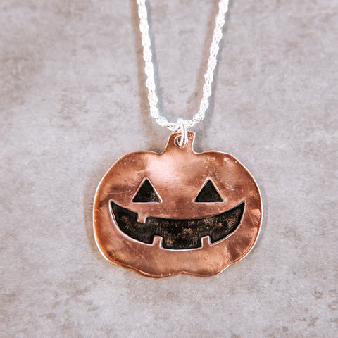 Jolly Jack-O'-Lantern Pendant