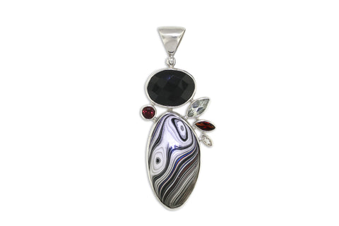 Fordite Pendant