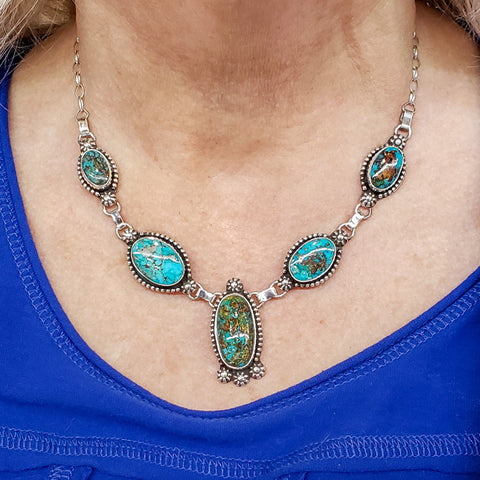 Multi-Stone Turquoise Necklace