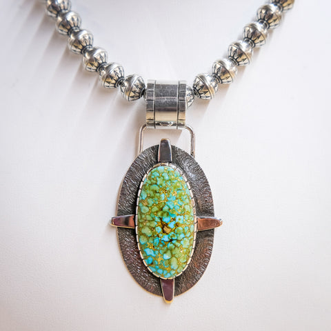 Turquoise Mountain Pendant by Gary Glandon