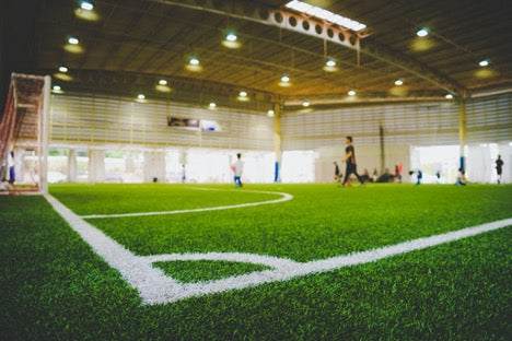 Indoor soccer vs. outdoor soccer - differences in playing surface