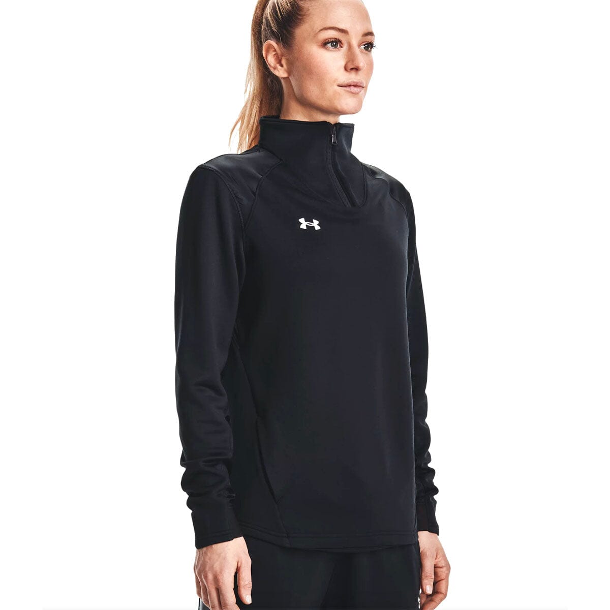 Under Armour Women's Armour Fleece Pants , Black (001)/Jet Gray , X-Small  at  Women's Clothing store