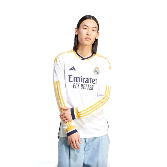 Real Madrid 2023-24 Adidas Pre-Match Jersey - Wonder Silver