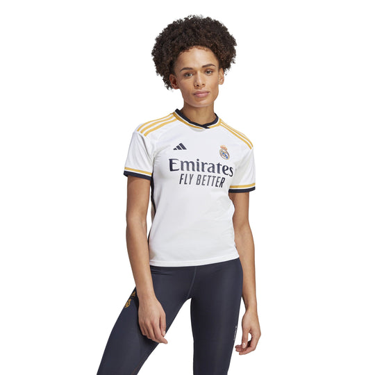 Adidas 2019-20 Real Madrid Youth Home Jersey - White