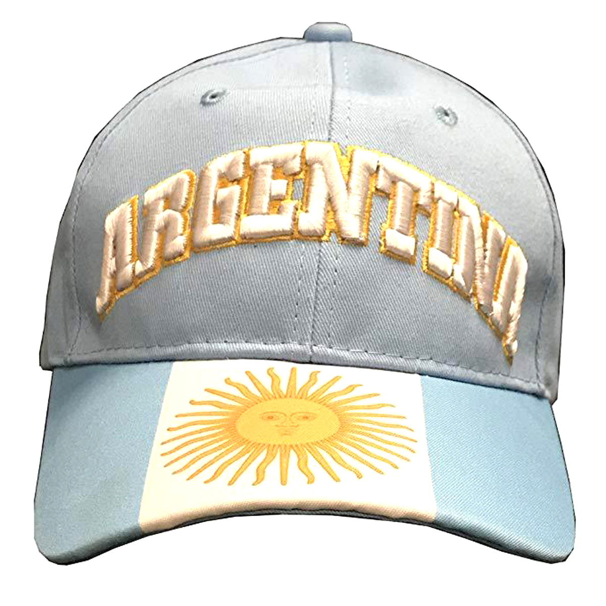 Image of Icon Sports Argentina Flag Adjustable Cap | AR16CP-LB