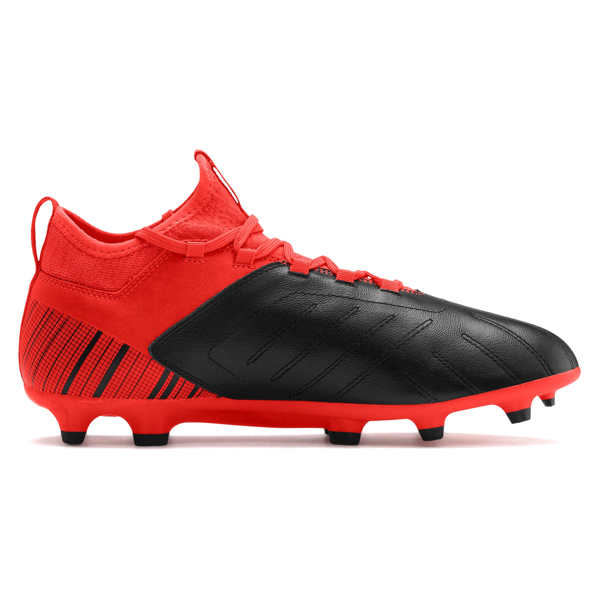 red puma cleats