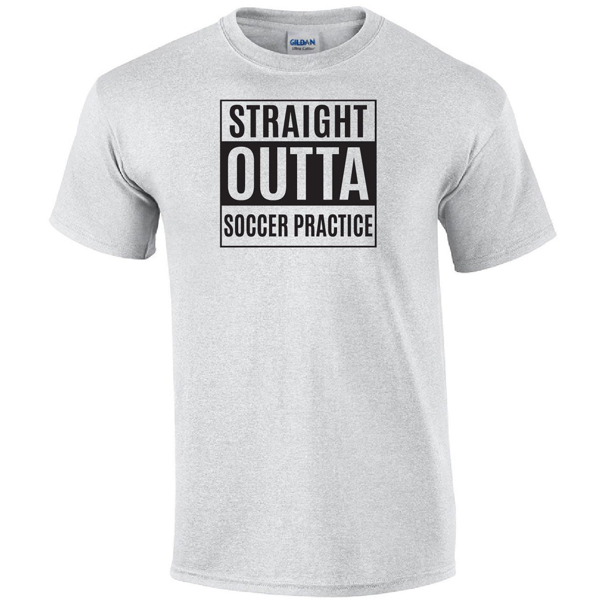 Straight Outta Soccer Practice Printed Tee | Goal Kick Soccer