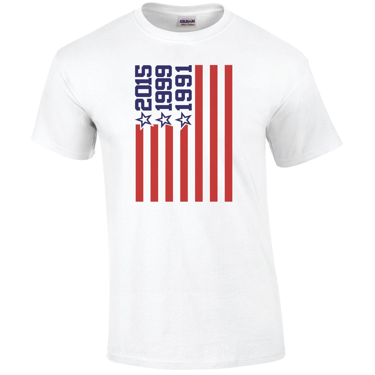 Home / All / USA Soccer T-Shirt - 3 Stars