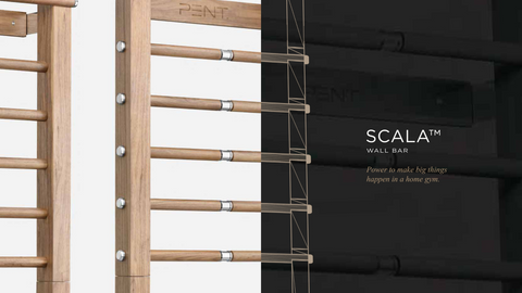 Scala: Pent Fitness Wall Bar